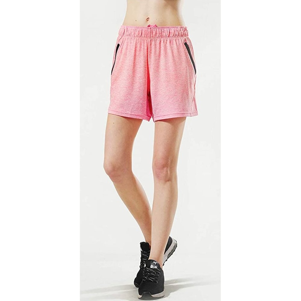 BUNDLE OUTFIT Karen Scott Henley Steel Rose Liberty Pro Neon Pink Lounge Shorts - Picture 4 of 12